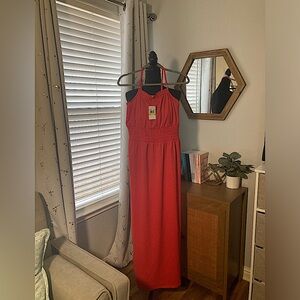 NWT MICHAEL KORS CORAL MAXI SUNDRESS SIZE M